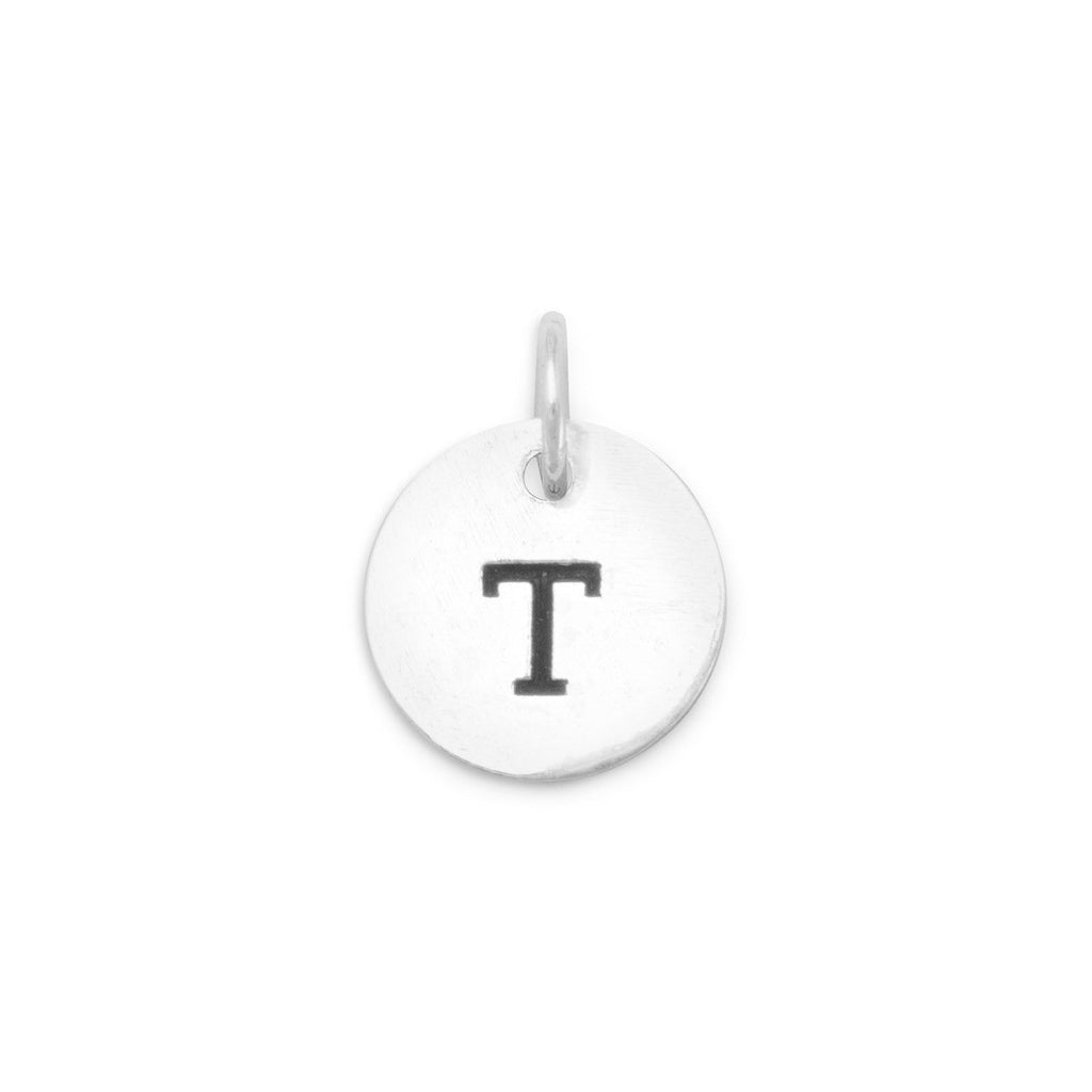 Oxidized Initial "T" Charm