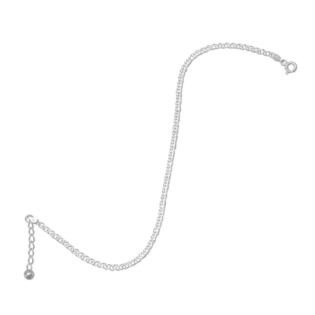 9"+1" Extension Rombo Chain Anklet